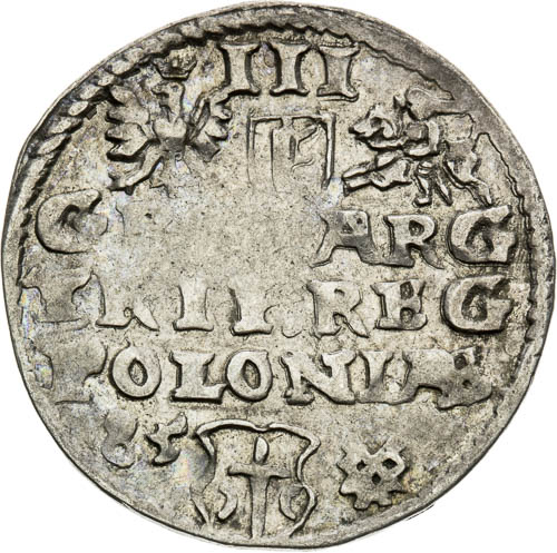3 Groš 1585 - reverz