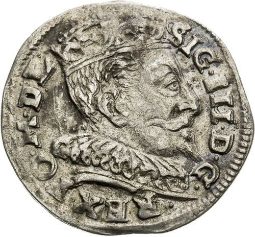 3 Groš 1594 - averz