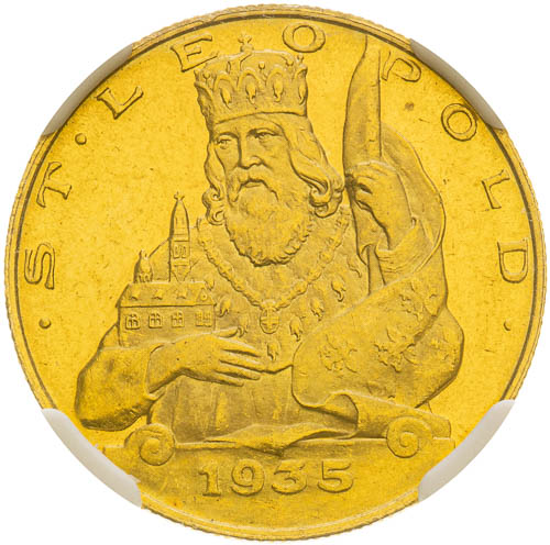 25 Šilink 1935 - avers