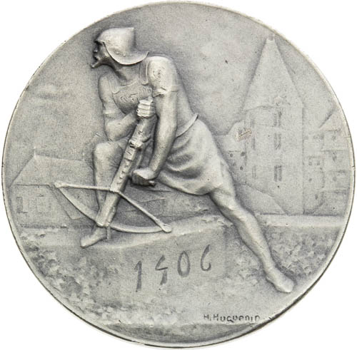 Stříbrná medaile 1906 - avers