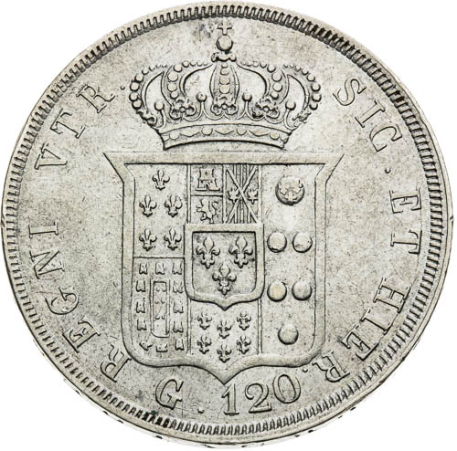 120 Grana 1842 - revers