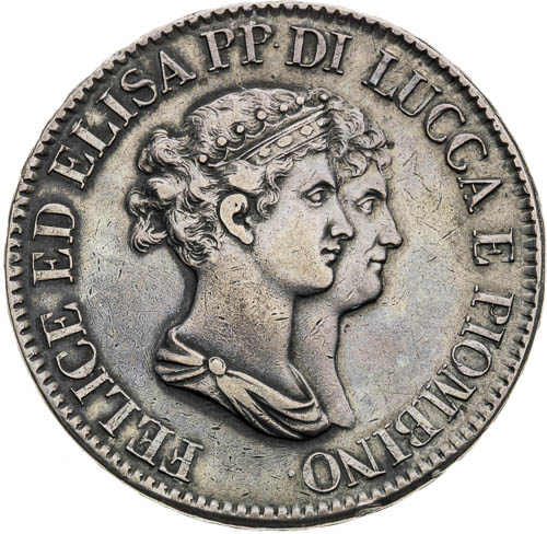 5 Franchi 1807 - avers