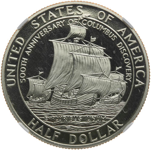 1/2 Dolar 1992 San Francisco - revers