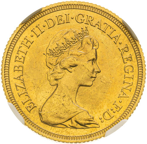 Sovereign 1976 - avers