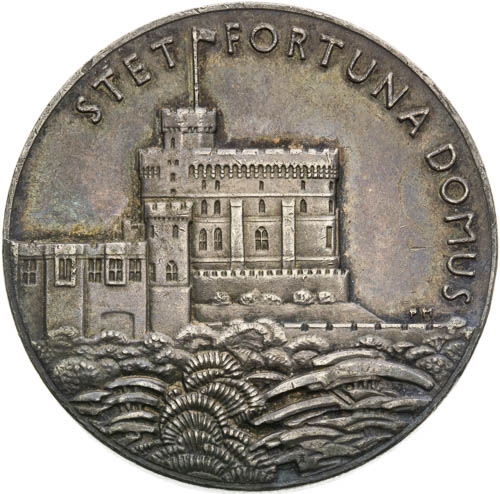 Stříbrná medaile 1935 - revers