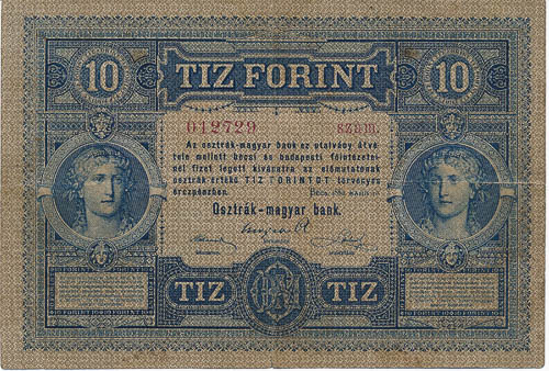 10 Gulden 1880 - averz