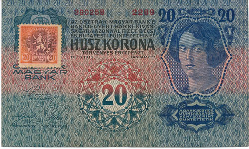 20 K 1913/1919 - averz