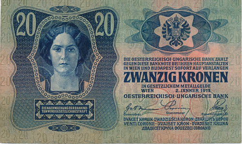 20 K 1913/1919 - reverz