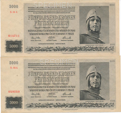 5000 K 1944 (2 ks) - avers