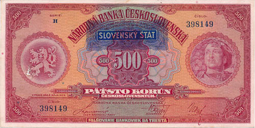 500 Ks 1929/1939 - avers