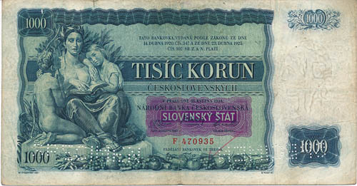 1000 Ks 1934/1939  - avers