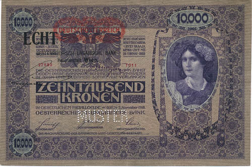 10 000 K 1918 - avers