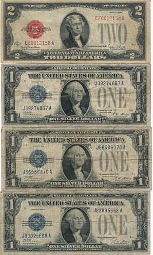 1,2,5 Dolar (8 ks) - avers