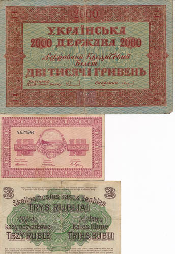 Album bankovek Europa (cca 475 ks) - revers