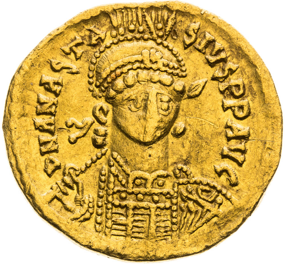 Solidus (461–498) - front