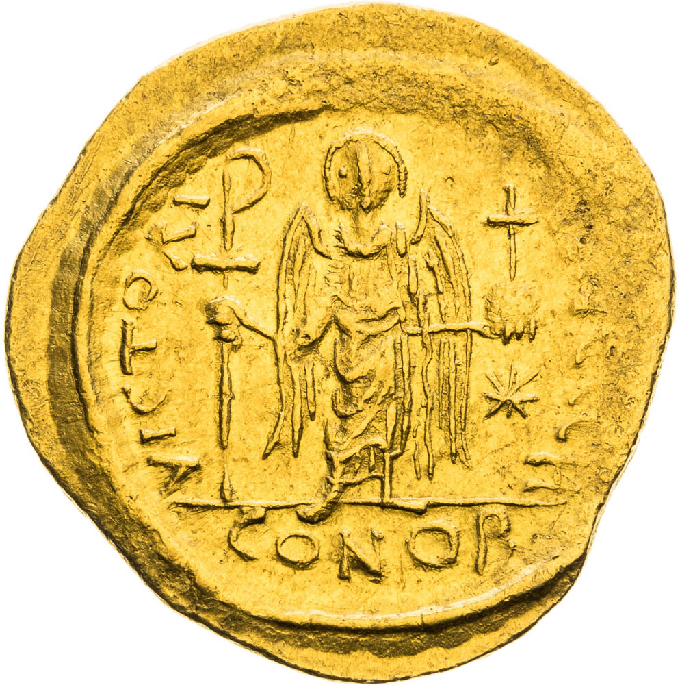 Solidus (542–565) - back