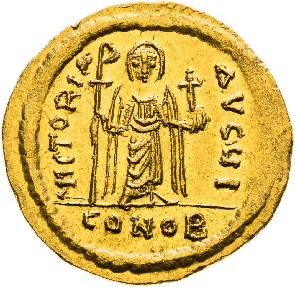 Solidus (607–610) - back
