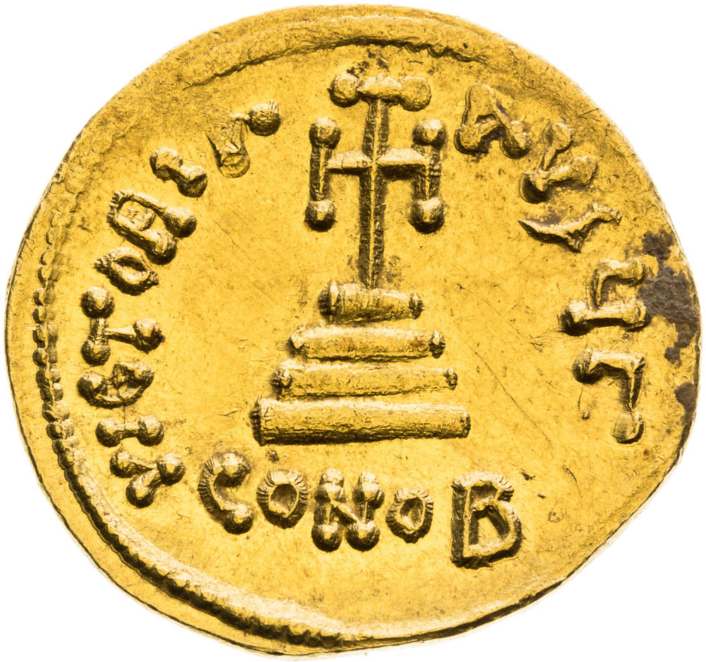 Solidus (641–646) - back