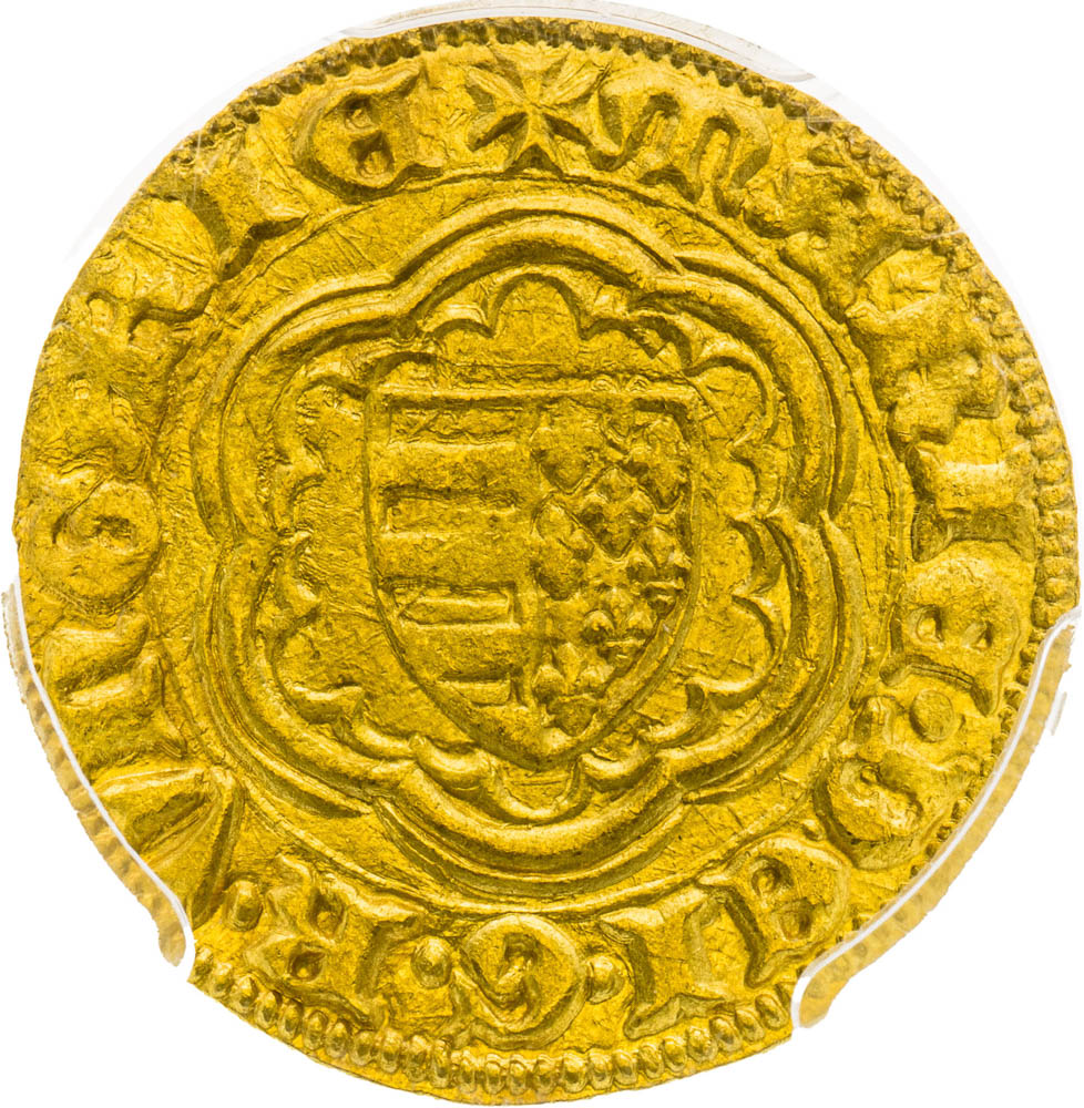 Goldgulden (1385) - front