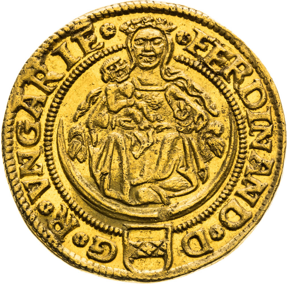 Dukát 1530 - avers