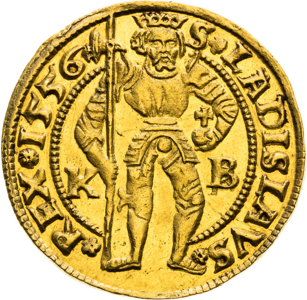 Dukát 1556 - revers