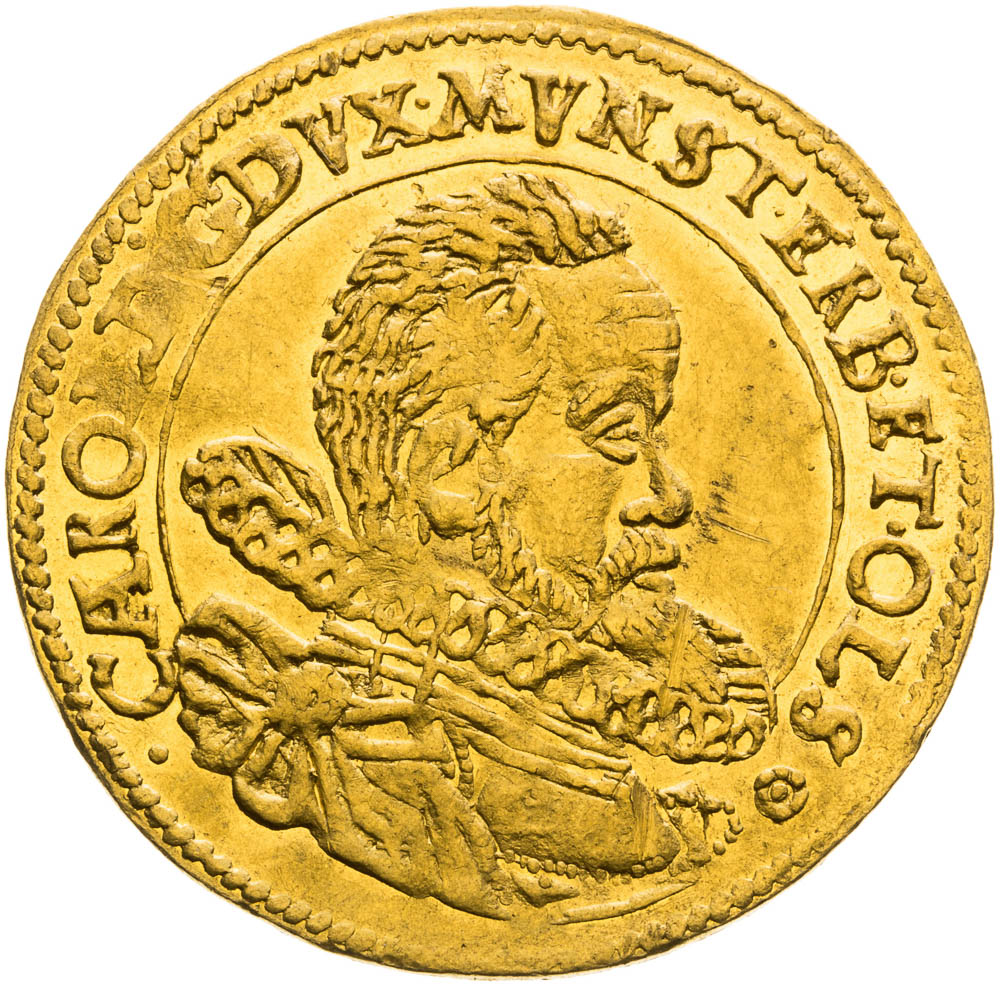 Dukát 1612 - averz
