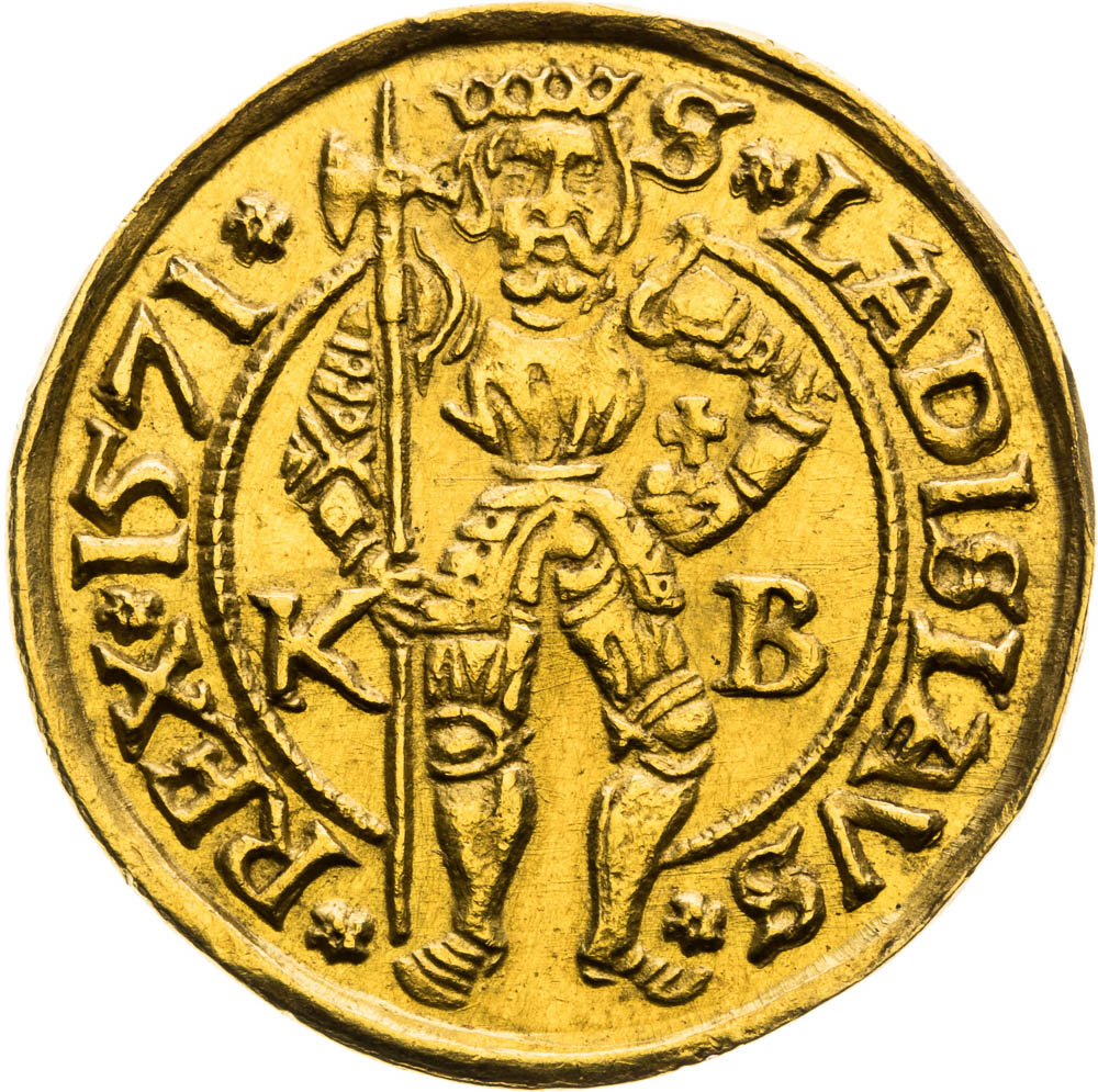Dukát 1571 - reverz