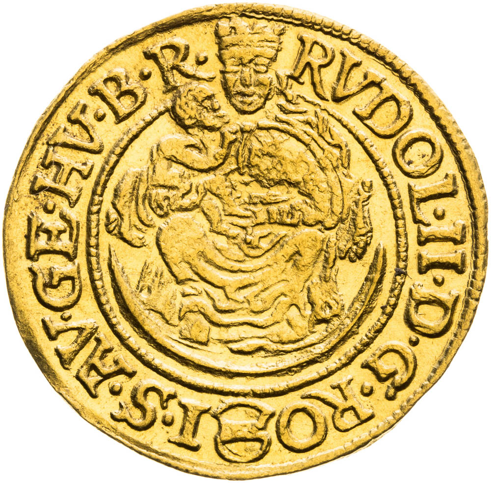 Dukát 1601 - averz