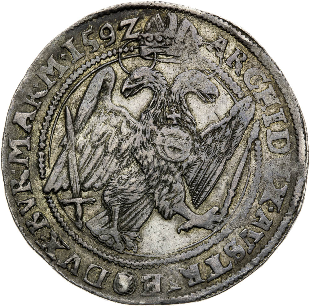Tolar 1592 - revers