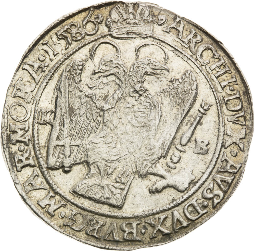 1/2 Tolar 1586 - revers