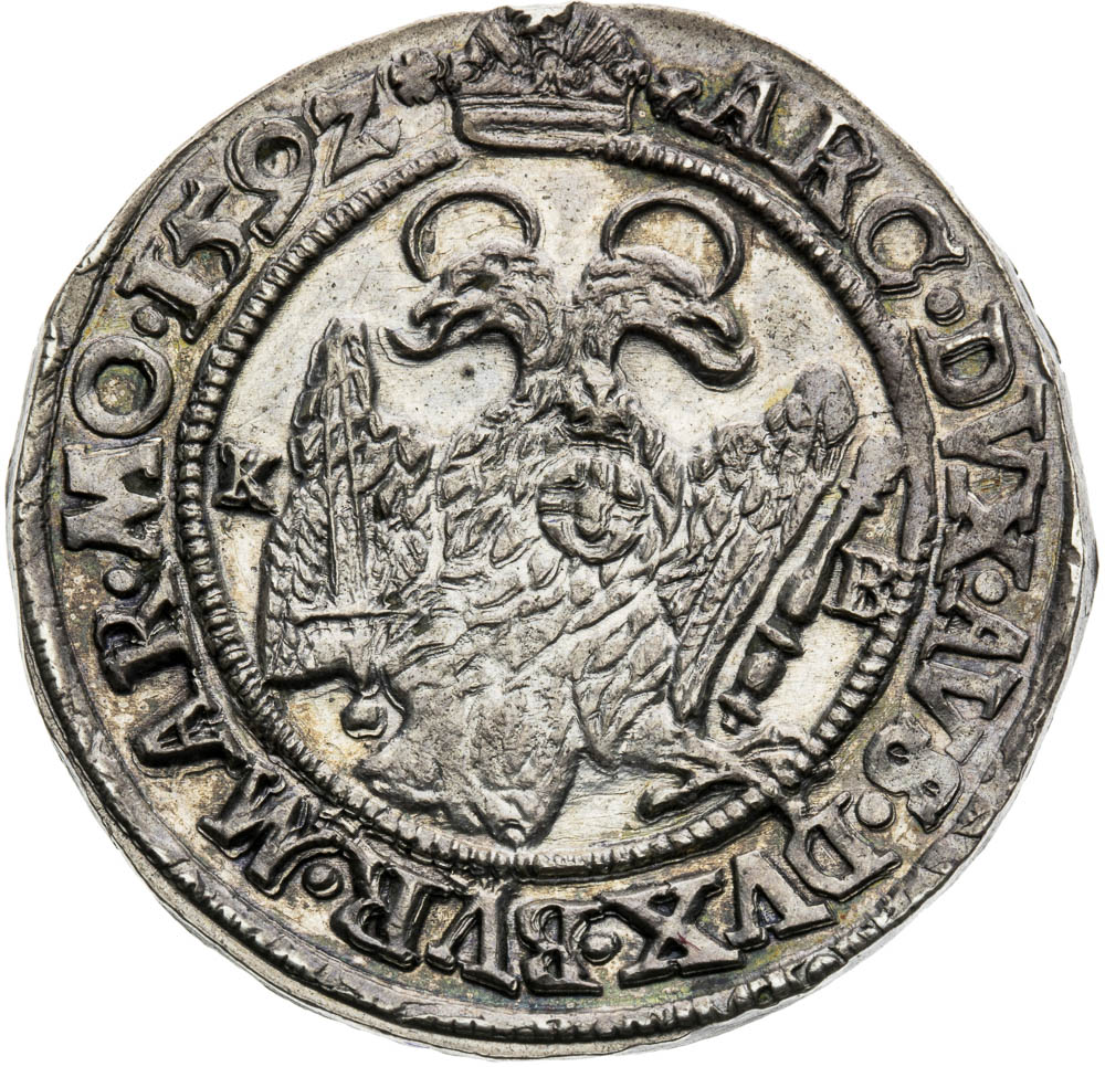 1/4 Tolar 1592 - revers