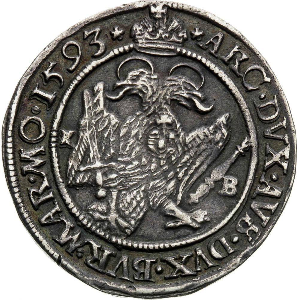 1/4 Tolar 1593 - revers