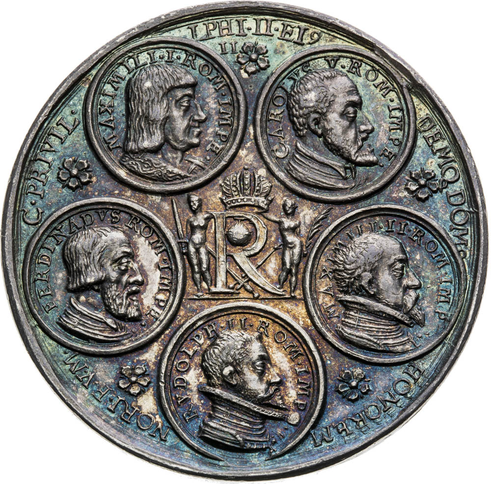 Strieborná medaila 1594 - averz