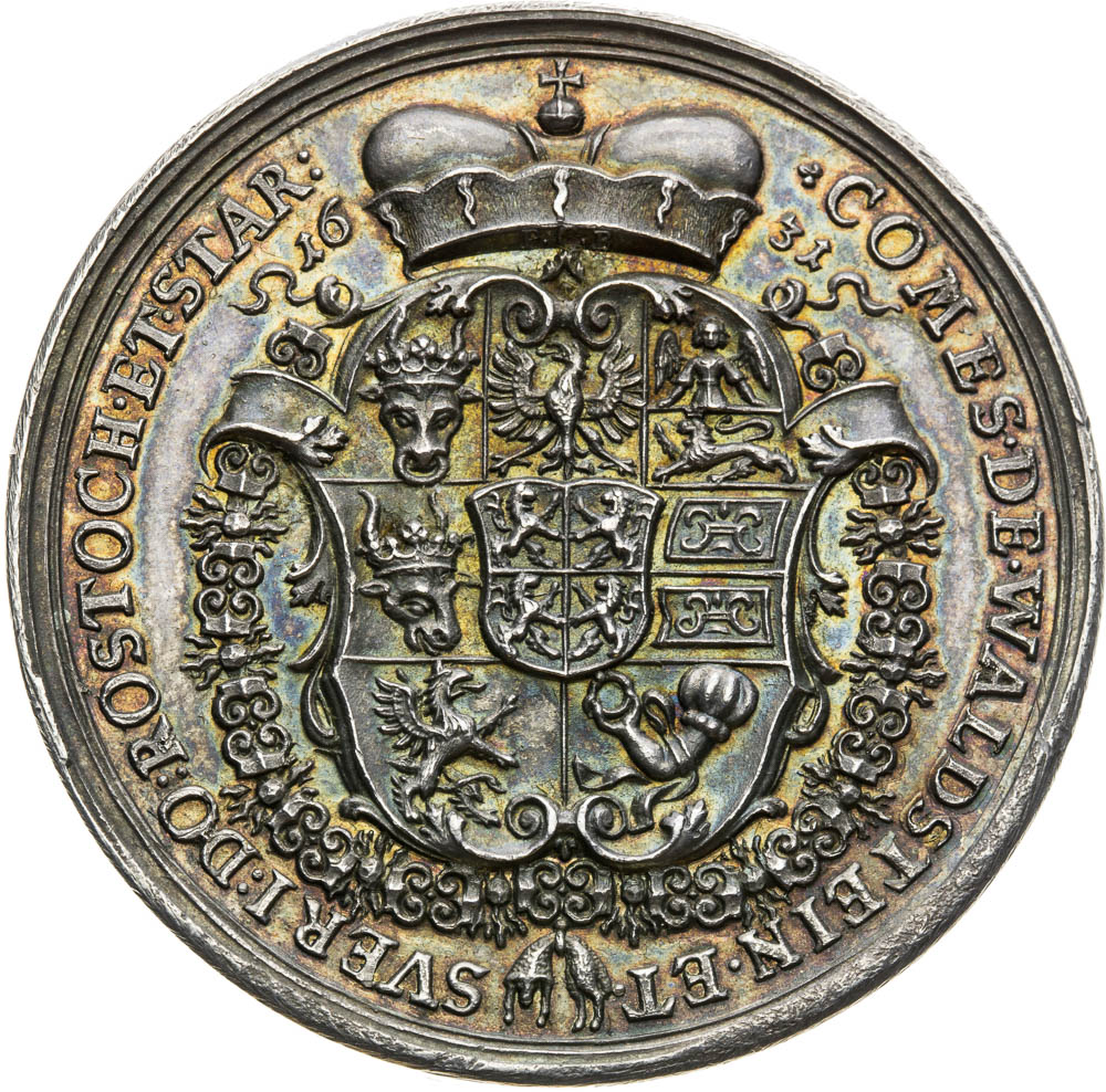 Strieborná medaila 1631 (1731) - reverz