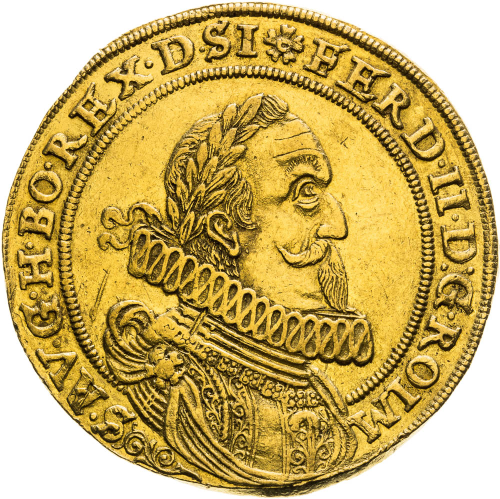 5 Dukát 1627 - averz