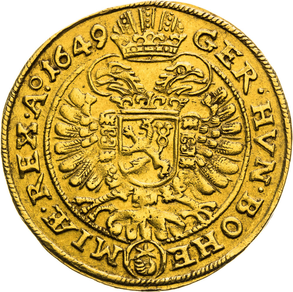 2 Ducats 1649 - back