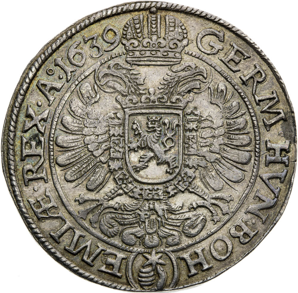 Thaler 1639 - back