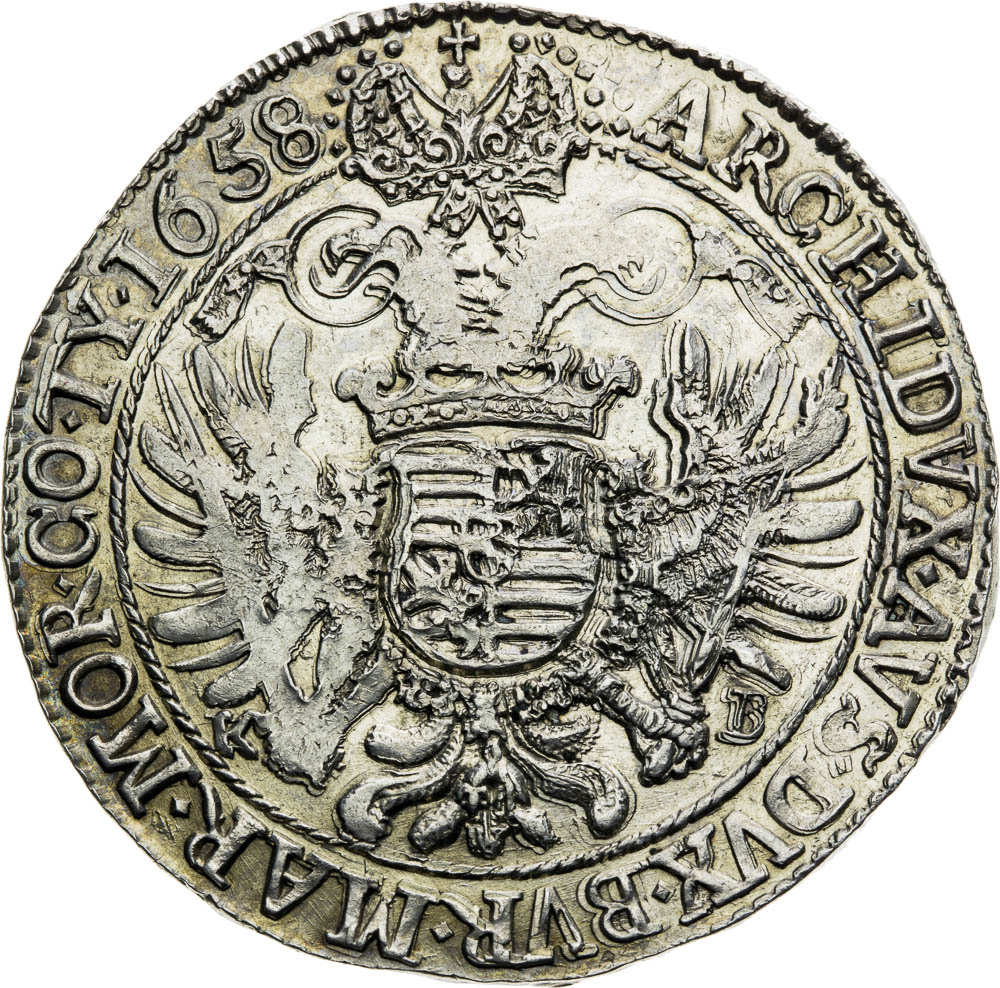Thaler 1658 - back