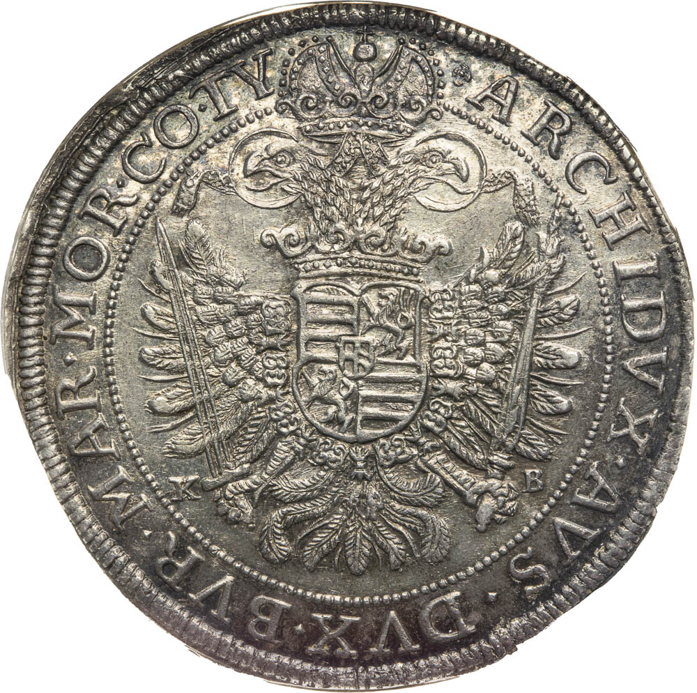 Thaler 1661 - back