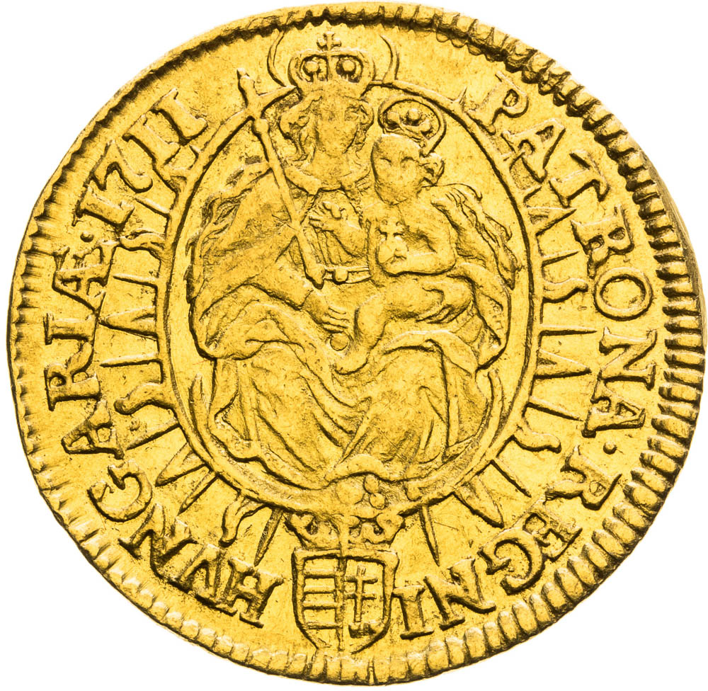 Ducat 1711 - back