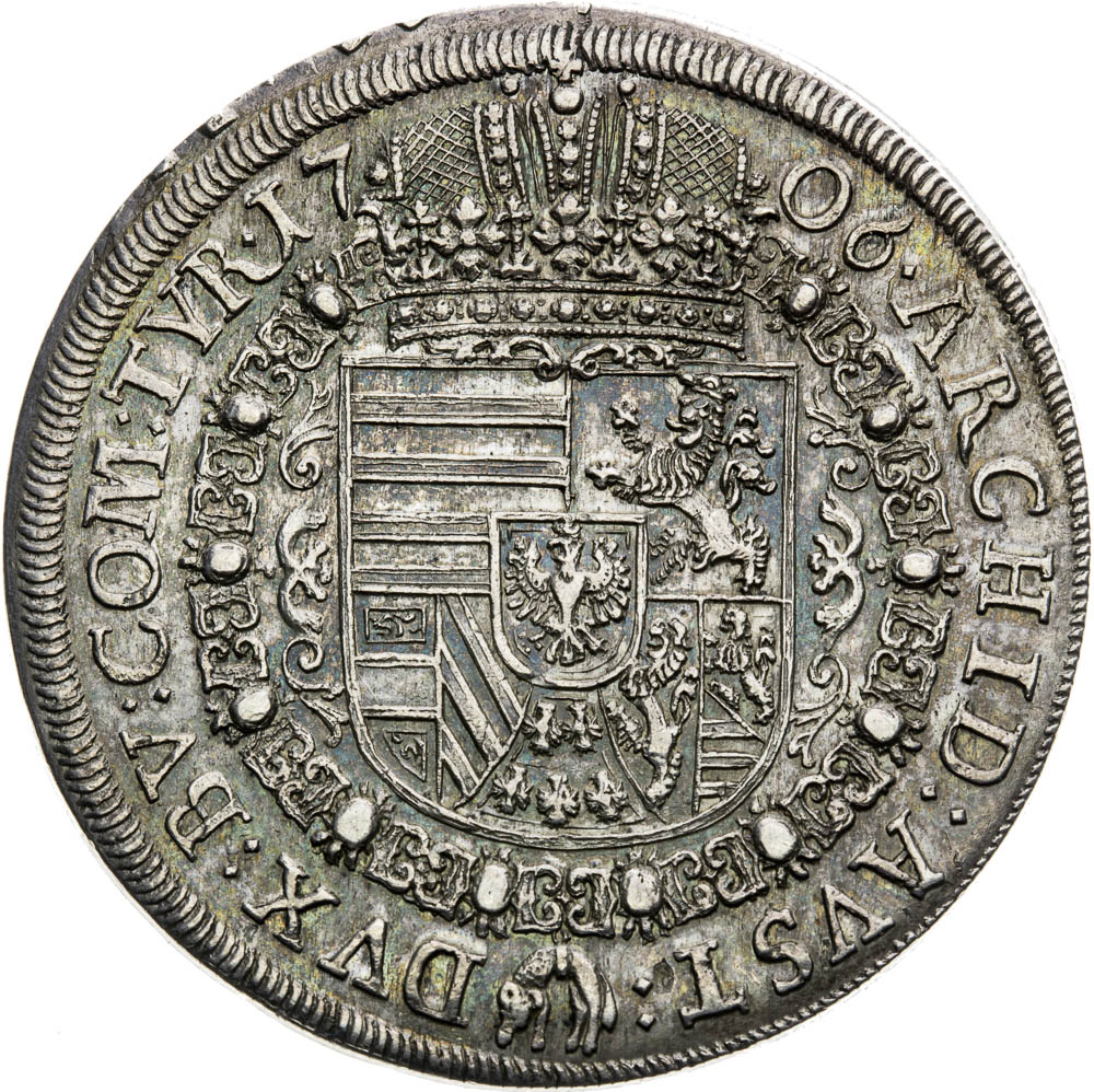 Tolar 1706 - revers