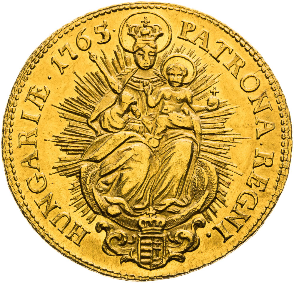 2 Dukát 1765 - revers