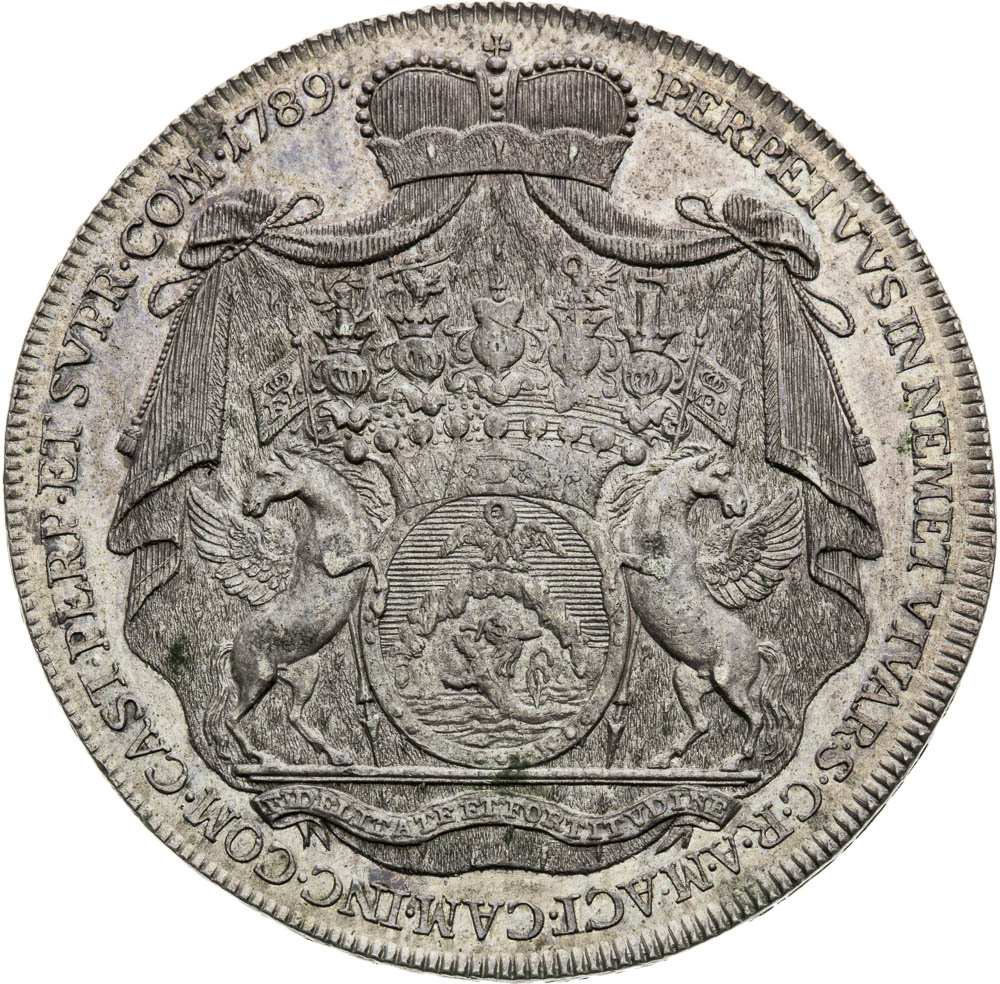 1/2 Tolar 1789 - revers