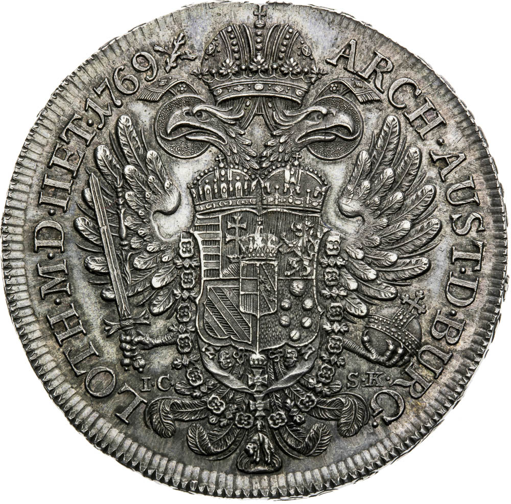 Thaler 1769 - back