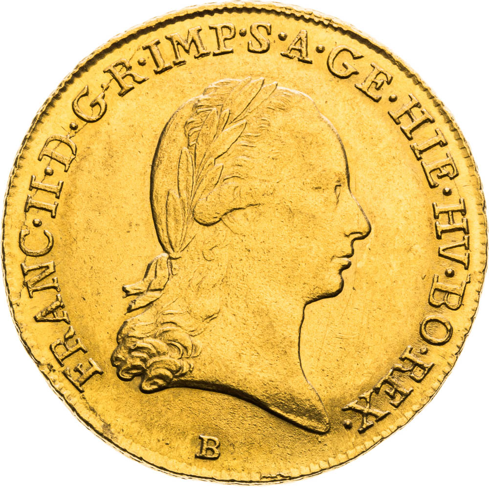 Sovrano 1796 - averz
