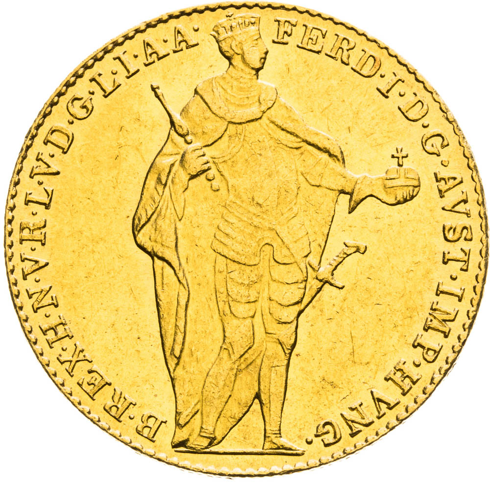 Ducat 1847 - front