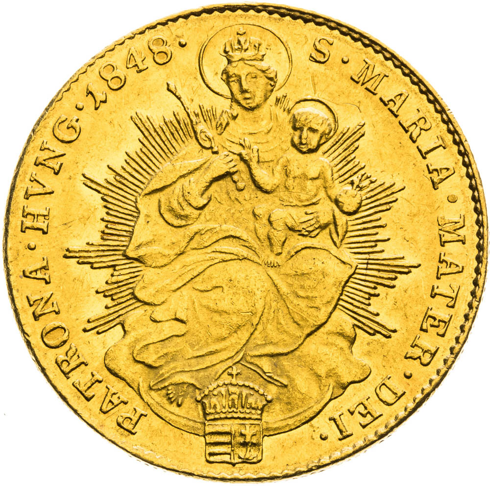 Ducat 1848 - back