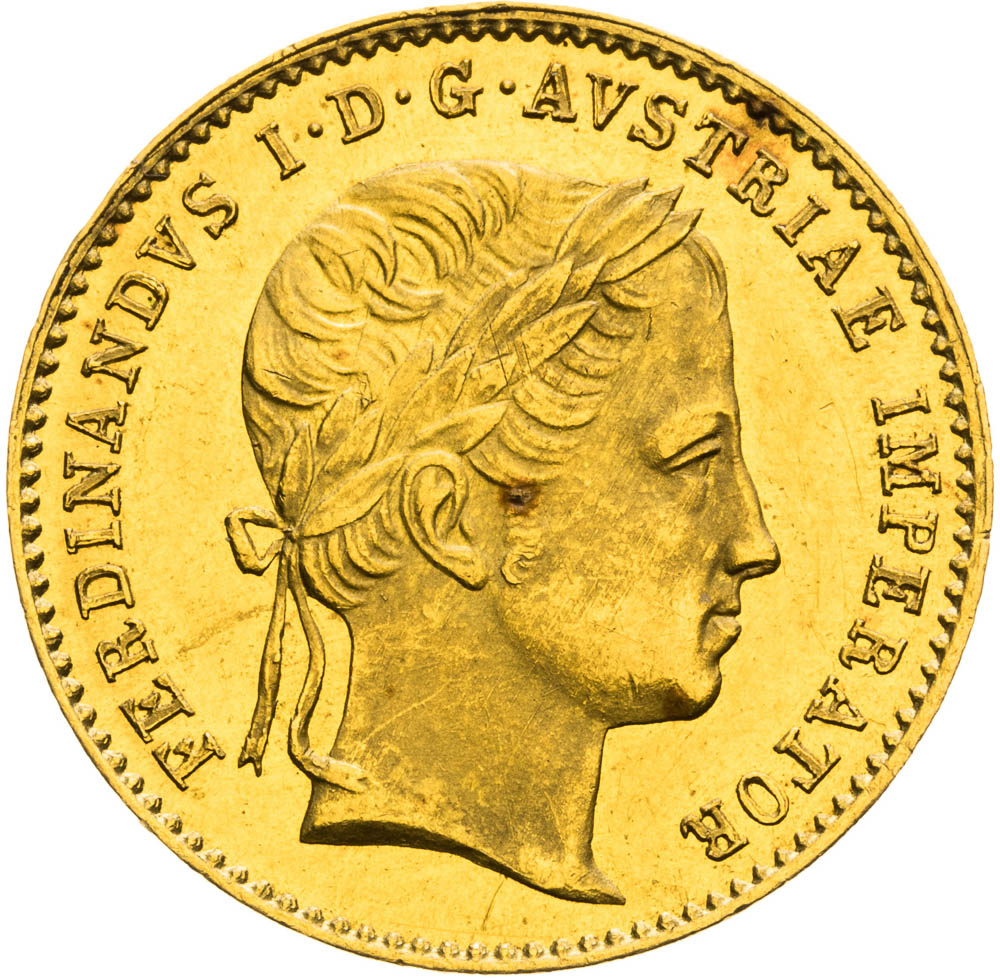 Zlatý žetón 1836 (Dukát) - averz