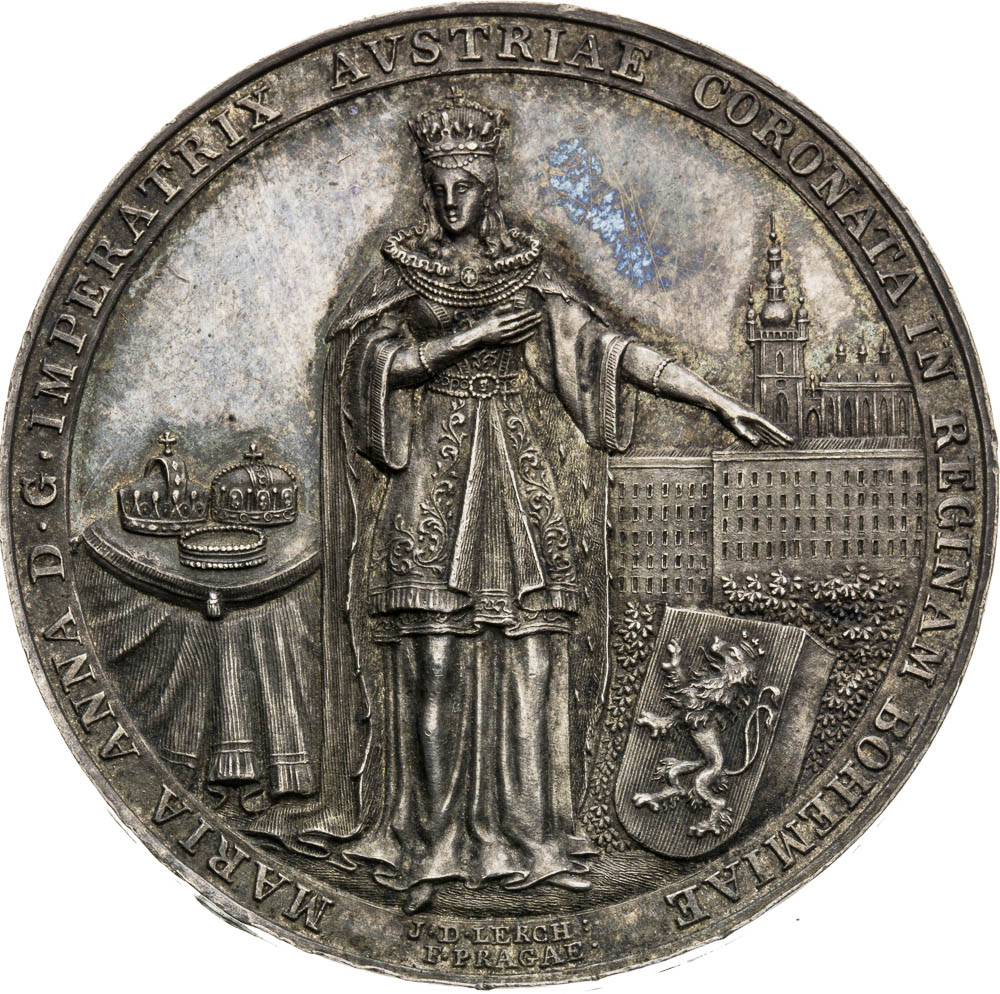 Strieborná medaila 1836 - averz