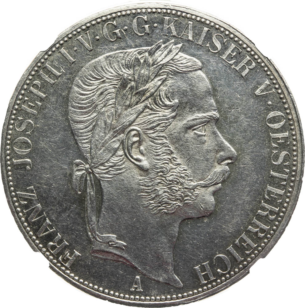 Spolkový 2 tolar 1866 - avers